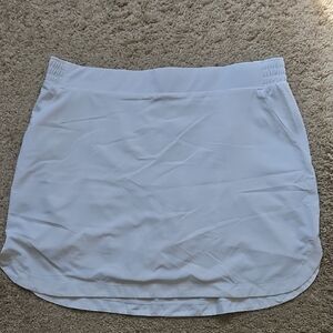 Calia White Tennis Skort, Size L